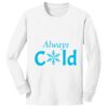 1-DAY NO MINIMUM Youth Long Sleeve Crewneck T-Shirt Thumbnail