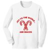 1-DAY NO MINIMUM Youth Long Sleeve Crewneck T-Shirt Thumbnail