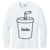 1-DAY NO MINIMUM Youth Long Sleeve Crewneck T-Shirt Thumbnail