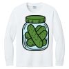 1-DAY NO MINIMUM Youth Long Sleeve Crewneck T-Shirt Thumbnail