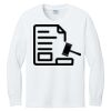 1-DAY NO MINIMUM Youth Long Sleeve Crewneck T-Shirt Thumbnail