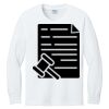 1-DAY NO MINIMUM Youth Long Sleeve Crewneck T-Shirt Thumbnail