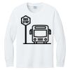 1-DAY NO MINIMUM Youth Long Sleeve Crewneck T-Shirt Thumbnail