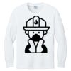 1-DAY NO MINIMUM Youth Long Sleeve Crewneck T-Shirt Thumbnail