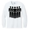 1-DAY NO MINIMUM Youth Long Sleeve Crewneck T-Shirt Thumbnail