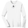 1-DAY RUSH NO MINIMUM Ladies Long Sleeve Crew Neck T-Shirt Thumbnail