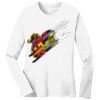1-DAY RUSH NO MINIMUM Ladies Long Sleeve Crew Neck T-Shirt Thumbnail