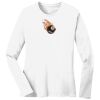 1-DAY RUSH NO MINIMUM Ladies Long Sleeve Crew Neck T-Shirt Thumbnail
