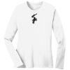 1-DAY RUSH NO MINIMUM Ladies Long Sleeve Crew Neck T-Shirt Thumbnail