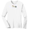 1-DAY RUSH NO MINIMUM Ladies Long Sleeve Crew Neck T-Shirt Thumbnail