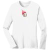 1-DAY RUSH NO MINIMUM Ladies Long Sleeve Crew Neck T-Shirt Thumbnail