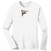1-DAY RUSH NO MINIMUM Ladies Long Sleeve Crew Neck T-Shirt Thumbnail