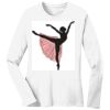 1-DAY RUSH NO MINIMUM Ladies Long Sleeve Crew Neck T-Shirt Thumbnail