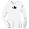 1-DAY RUSH NO MINIMUM Ladies Long Sleeve Crew Neck T-Shirt Thumbnail