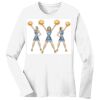 1-DAY RUSH NO MINIMUM Ladies Long Sleeve Crew Neck T-Shirt Thumbnail
