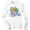 1-DAY RUSH NO MINIMUM Ladies Long Sleeve Crew Neck T-Shirt Thumbnail