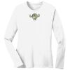 1-DAY RUSH NO MINIMUM Ladies Long Sleeve Crew Neck T-Shirt Thumbnail