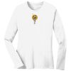 1-DAY RUSH NO MINIMUM Ladies Long Sleeve Crew Neck T-Shirt Thumbnail