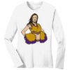 1-DAY RUSH NO MINIMUM Ladies Long Sleeve Crew Neck T-Shirt Thumbnail