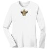1-DAY RUSH NO MINIMUM Ladies Long Sleeve Crew Neck T-Shirt Thumbnail