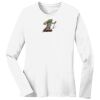 1-DAY RUSH NO MINIMUM Ladies Long Sleeve Crew Neck T-Shirt Thumbnail