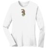 1-DAY RUSH NO MINIMUM Ladies Long Sleeve Crew Neck T-Shirt Thumbnail