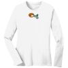 1-DAY RUSH NO MINIMUM Ladies Long Sleeve Crew Neck T-Shirt Thumbnail