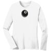 1-DAY RUSH NO MINIMUM Ladies Long Sleeve Crew Neck T-Shirt Thumbnail