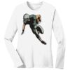 1-DAY RUSH NO MINIMUM Ladies Long Sleeve Crew Neck T-Shirt Thumbnail