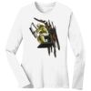 1-DAY RUSH NO MINIMUM Ladies Long Sleeve Crew Neck T-Shirt Thumbnail