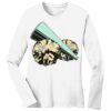 1-DAY RUSH NO MINIMUM Ladies Long Sleeve Crew Neck T-Shirt Thumbnail
