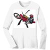 1-DAY RUSH NO MINIMUM Ladies Long Sleeve Crew Neck T-Shirt Thumbnail