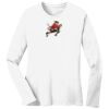 1-DAY RUSH NO MINIMUM Ladies Long Sleeve Crew Neck T-Shirt Thumbnail