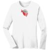 1-DAY RUSH NO MINIMUM Ladies Long Sleeve Crew Neck T-Shirt Thumbnail