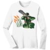 1-DAY RUSH NO MINIMUM Ladies Long Sleeve Crew Neck T-Shirt Thumbnail