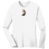 1-DAY RUSH NO MINIMUM Ladies Long Sleeve Crew Neck T-Shirt Thumbnail