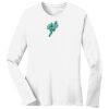 1-DAY RUSH NO MINIMUM Ladies Long Sleeve Crew Neck T-Shirt Thumbnail