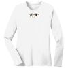 1-DAY RUSH NO MINIMUM Ladies Long Sleeve Crew Neck T-Shirt Thumbnail
