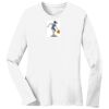 1-DAY RUSH NO MINIMUM Ladies Long Sleeve Crew Neck T-Shirt Thumbnail