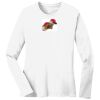 1-DAY RUSH NO MINIMUM Ladies Long Sleeve Crew Neck T-Shirt Thumbnail