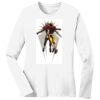 1-DAY RUSH NO MINIMUM Ladies Long Sleeve Crew Neck T-Shirt Thumbnail