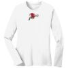 1-DAY RUSH NO MINIMUM Ladies Long Sleeve Crew Neck T-Shirt Thumbnail