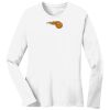1-DAY RUSH NO MINIMUM Ladies Long Sleeve Crew Neck T-Shirt Thumbnail