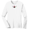 1-DAY RUSH NO MINIMUM Ladies Long Sleeve Crew Neck T-Shirt Thumbnail