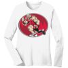 1-DAY RUSH NO MINIMUM Ladies Long Sleeve Crew Neck T-Shirt Thumbnail