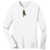 1-DAY RUSH NO MINIMUM Ladies Long Sleeve Crew Neck T-Shirt Thumbnail