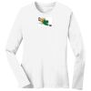 1-DAY RUSH NO MINIMUM Ladies Long Sleeve Crew Neck T-Shirt Thumbnail