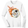 1-DAY RUSH NO MINIMUM Ladies Long Sleeve Crew Neck T-Shirt Thumbnail