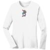 1-DAY RUSH NO MINIMUM Ladies Long Sleeve Crew Neck T-Shirt Thumbnail