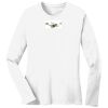 1-DAY RUSH NO MINIMUM Ladies Long Sleeve Crew Neck T-Shirt Thumbnail
